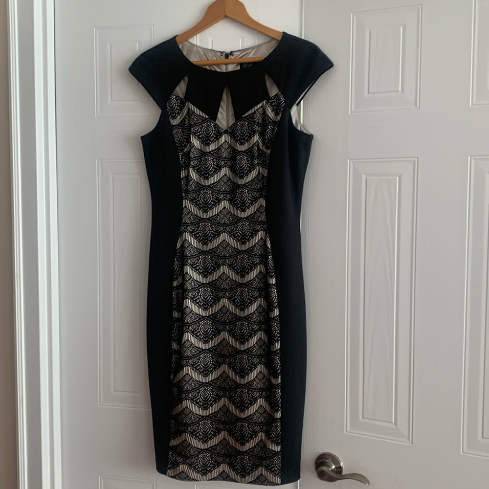 Jax black cocktail dress